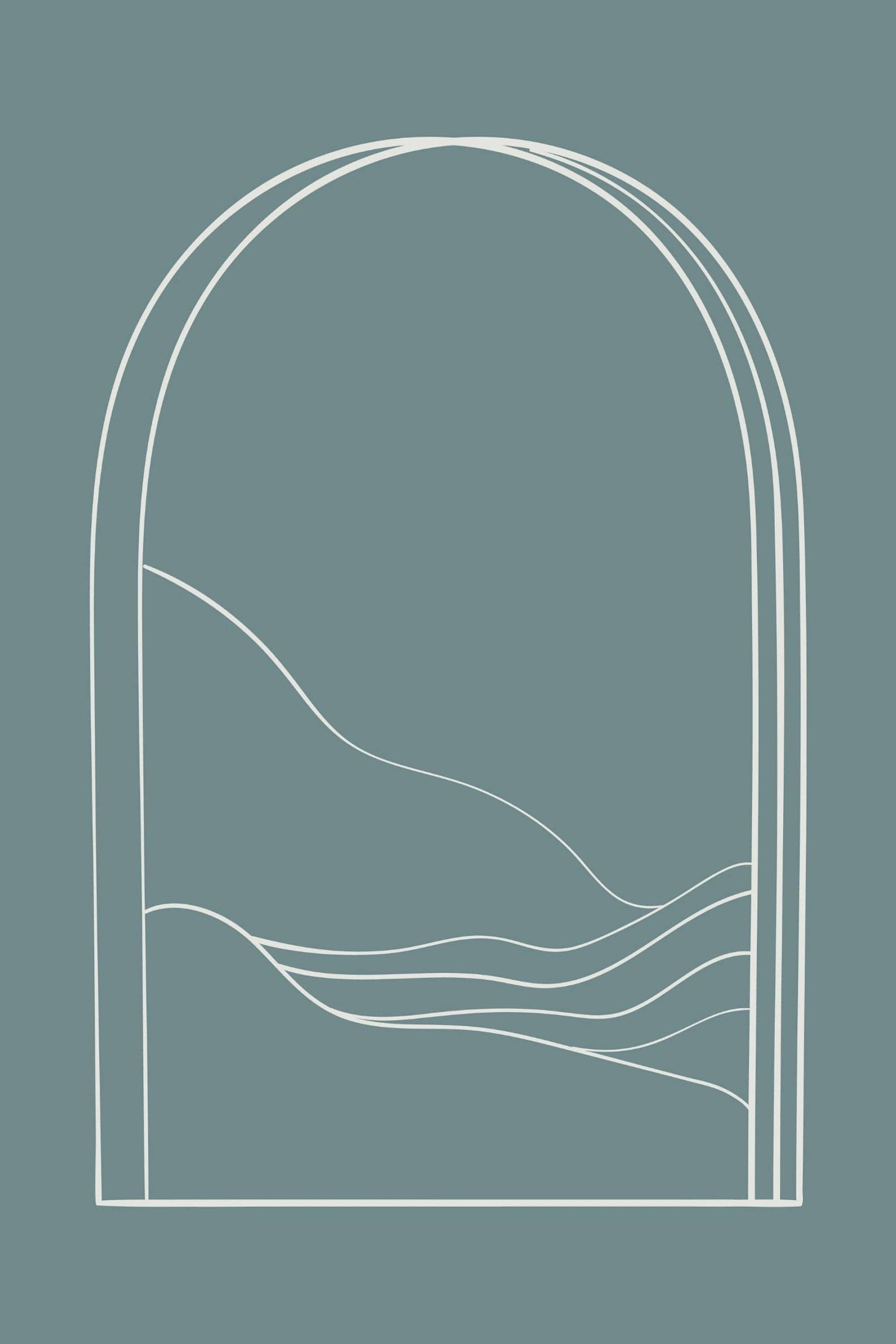 Poster Boho Modern Minimalistisch I Linien Sterne Sonne Bogen Palme Blatt I Wand Deko I Kunstdruck I Deko Print ohne Rahmen - justgoodmood