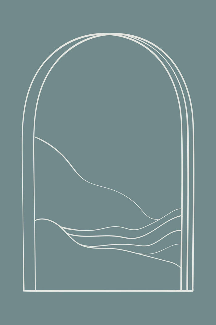 JUSTGOODMOOD Boho Poster – Premium Baumwollkunst