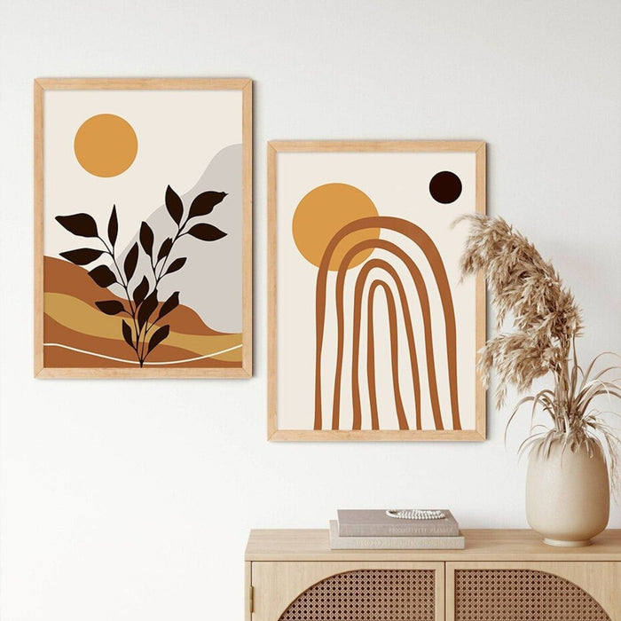 JUSTGOODMOOD Boho Poster – Premium Baumwolle & Farbe