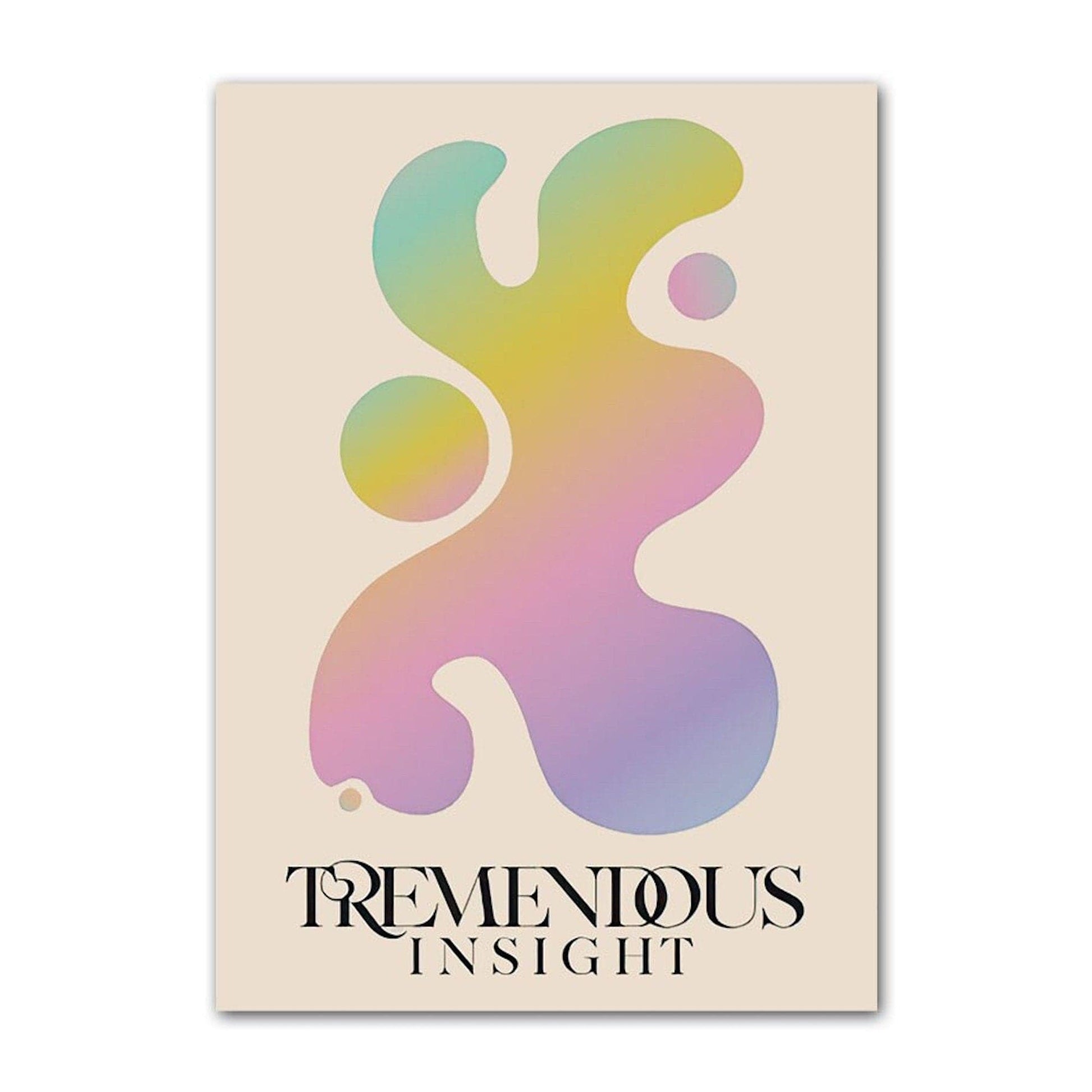 Poster Emotionale Intelligenz, Schwingungs Frequenz als Deko Print ohne Rahmen - justgoodmood