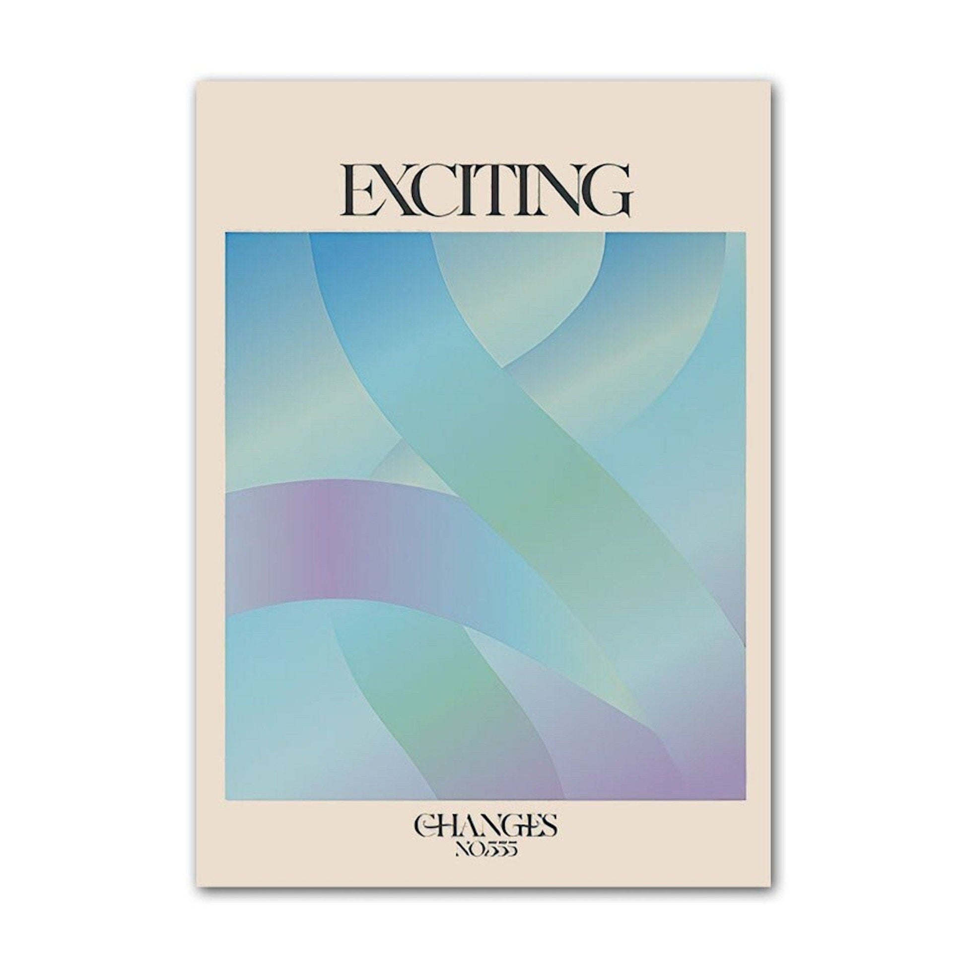 Poster Emotionale Intelligenz, Schwingungs Frequenz als Deko Print ohne Rahmen - justgoodmood