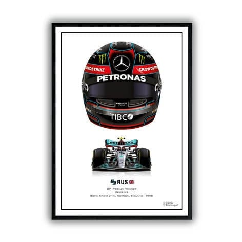 Poster Formel 1 Helme Rennfahrer Gewinner I Deko Print ohne Rahmen - justgoodmood
