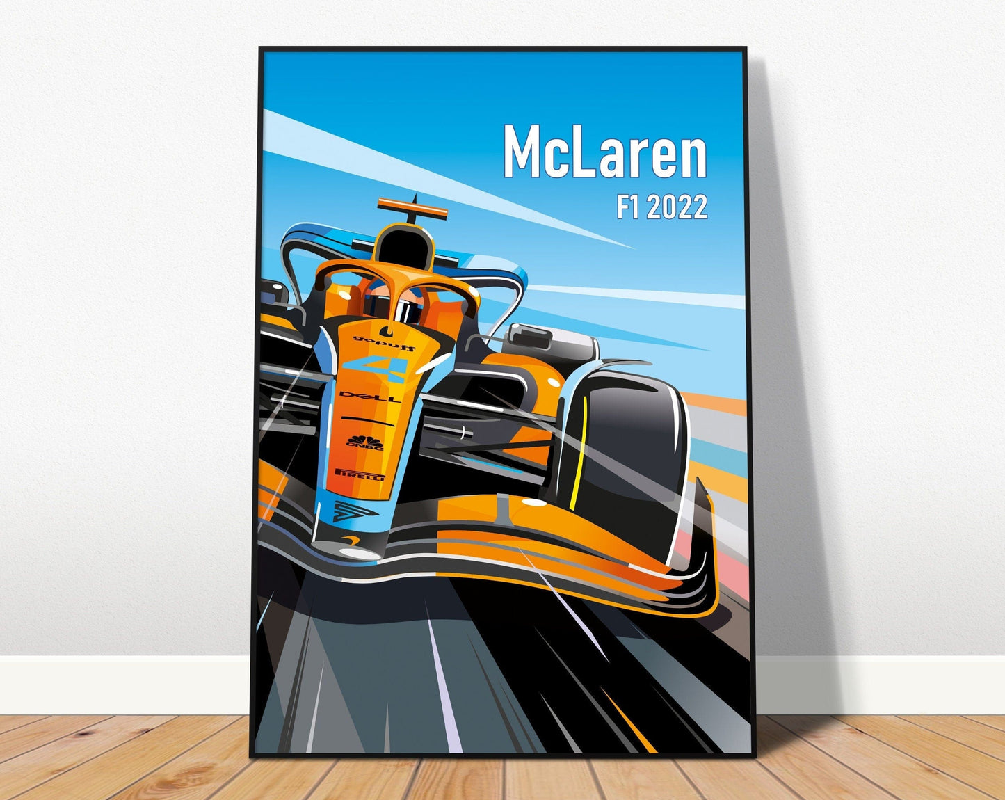 Poster Formel 1 Länder Städte Rennstrecke Rennfahrer Rennwagen I Deko Print ohne Rahmen - justgoodmood