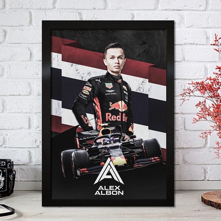 Poster Formel 1 Rennfahrer Legenden Rennwagen I Deko Print ohne Rahmen - justgoodmood