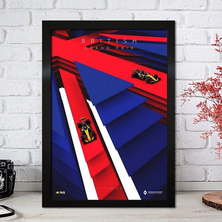 Poster Formel 1 Rennfahrer Legenden Rennwagen I Deko Print ohne Rahmen - justgoodmood