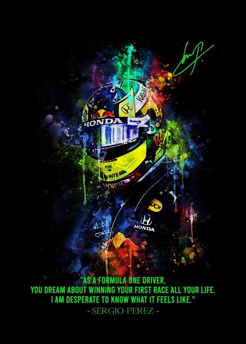 Poster Formel 1 Rennfahrer Legenden Sprüche I Deko Print ohne Rahmen - justgoodmood