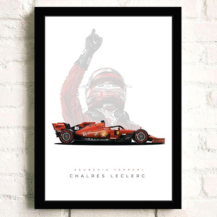 Poster Formel 1 Rennwagen Grand Prix Rennfahrer Legenden I Deko Print ohne Rahmen - justgoodmood