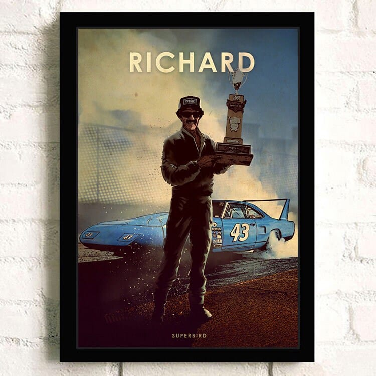 Poster Formel 1 Rennwagen Grand Prix Rennfahrer Legenden I Deko Print ohne Rahmen - justgoodmood