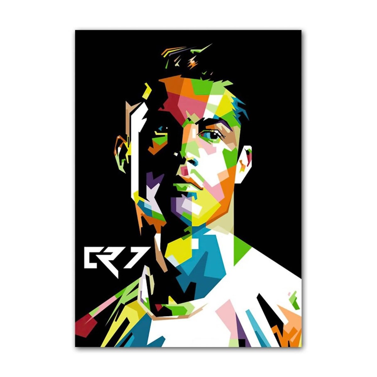 Poster Fußball Christiano Ronaldo bei Manchester United beste Momente als Deko Print ohne Rahmen - justgoodmood