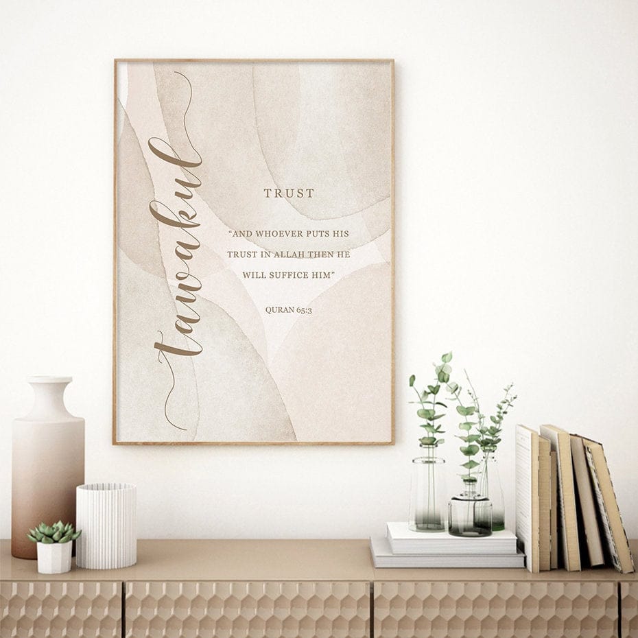 Poster Geduld Hoffnung Dankbarkeit Gebet I Wandbilder Wohnzimmer & Schlafzimmer I Deko Print Bilder I ohne Rahmen - justgoodmood