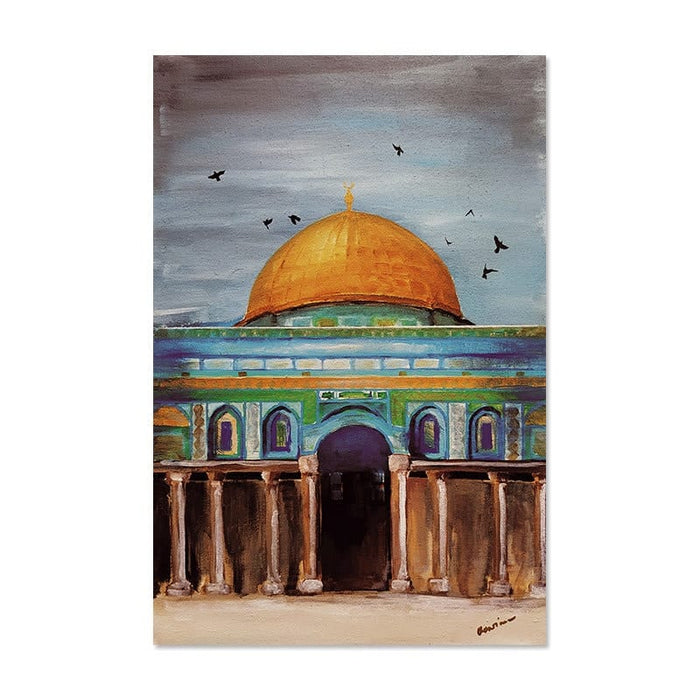 JUSTGOODMOOD Kaaba Poster – Premium Wandkunst