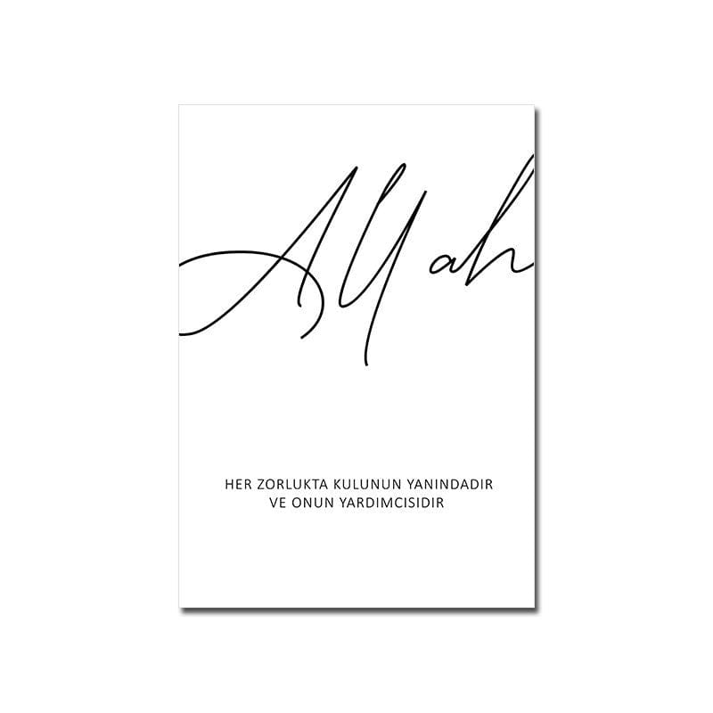 Poster Istanbul Sultan Ahmet Moschee I Blaue Moschee I Wandbilder Wohnzimmer & Schlafzimmer I Deko Print Bilder I ohne Rahmen - justgoodmood