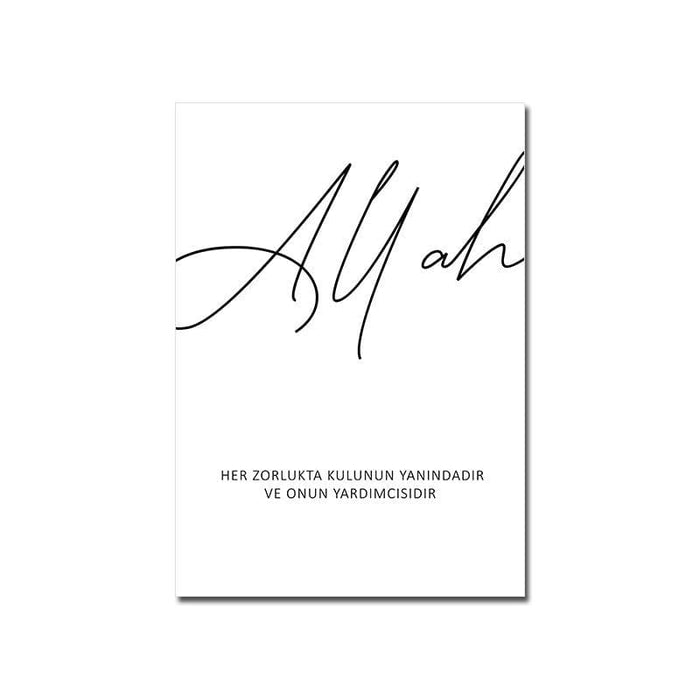 JUSTGOODMOOD Poster Blaue Moschee – Museum-Qualität