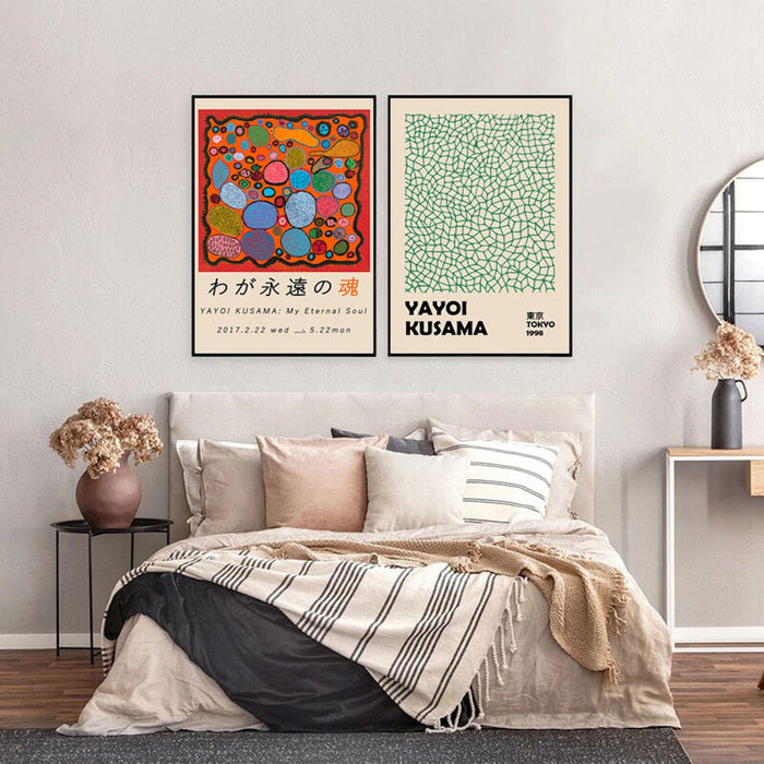 JUSTGOODMOOD Kürbis Kunstdruck – Edle Baumwollqualität