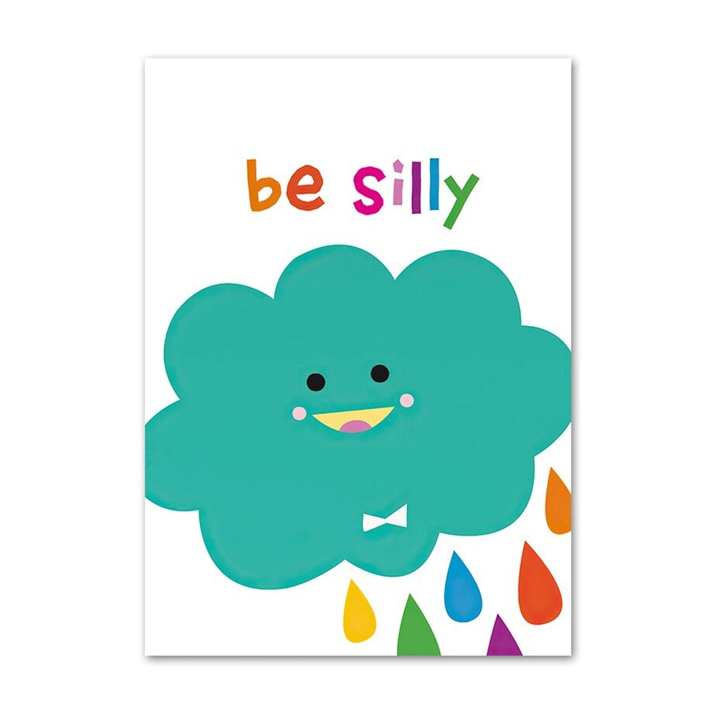 Poster Kinder lernen Farben Formen Zahlen Tage und Alphabet als Deko Print ohne Rahmen - justgoodmood