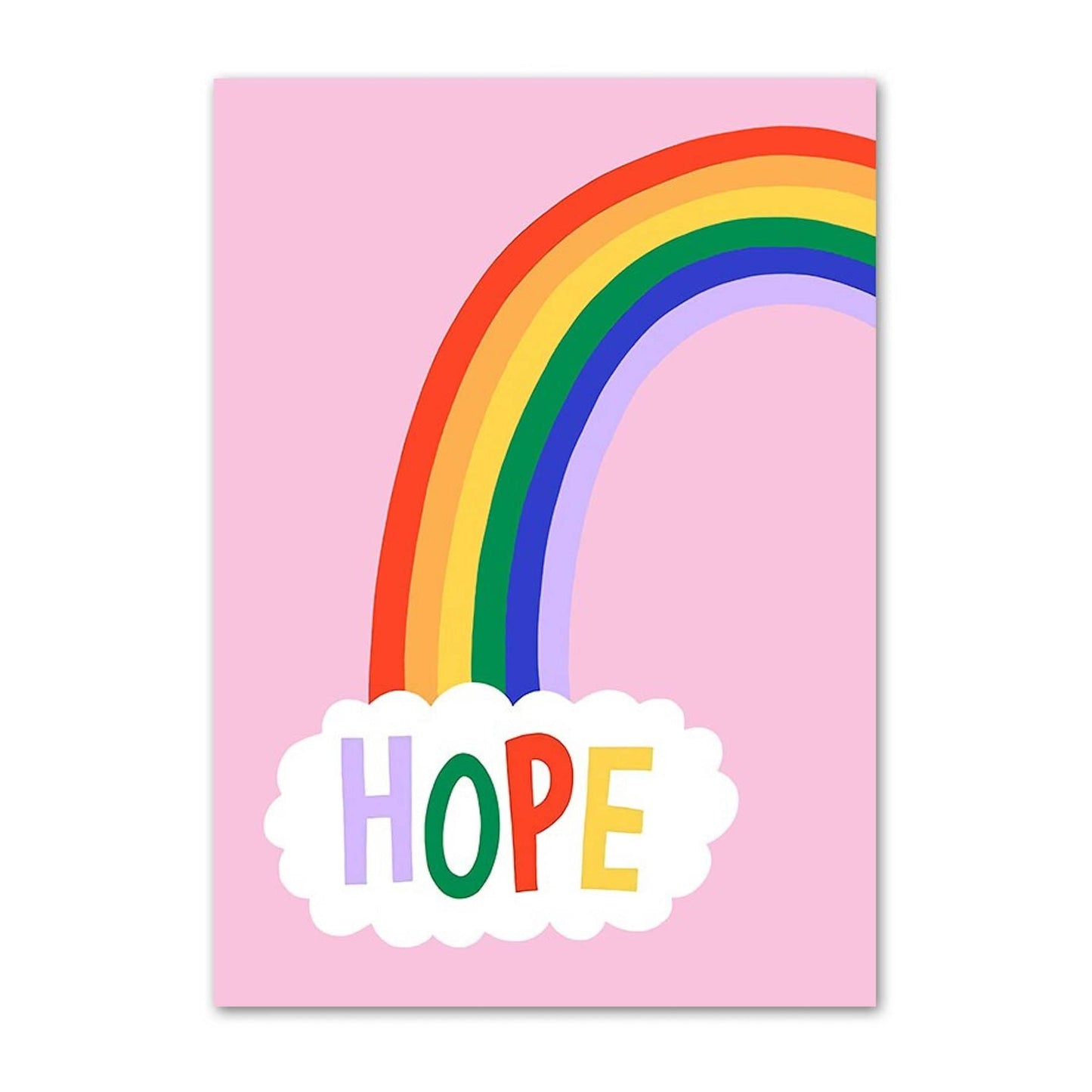Poster Kinder Mädchen Power und Liebe als Deko Print ohne Rahmen - justgoodmood