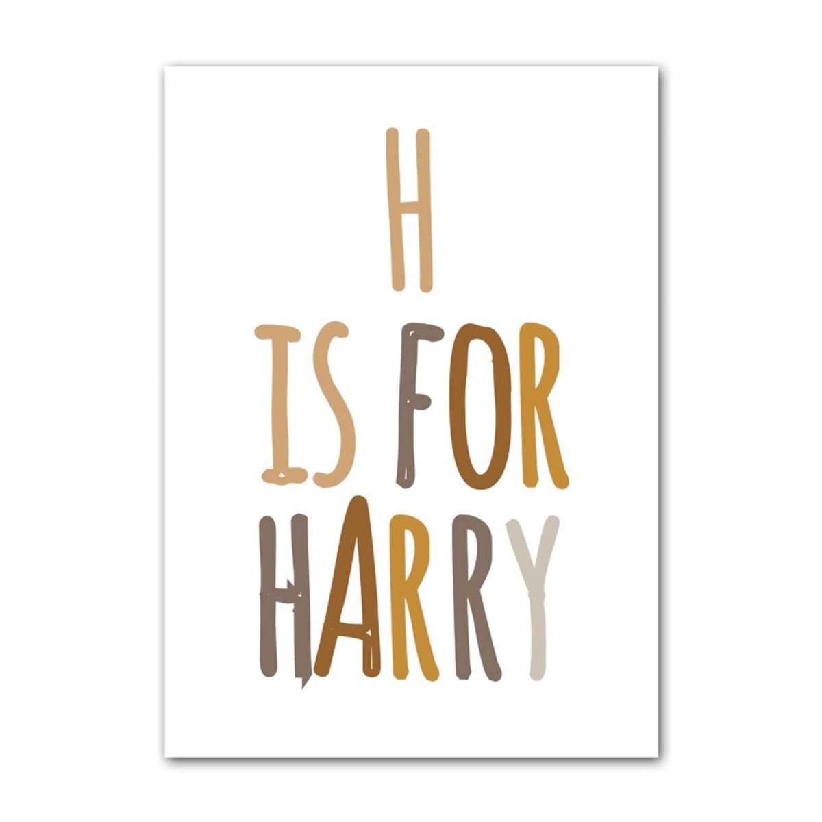 Poster Kinder Motive mit Löwen Tiger und Hakuna Matata als Deko Print ohne Rahmen - justgoodmood