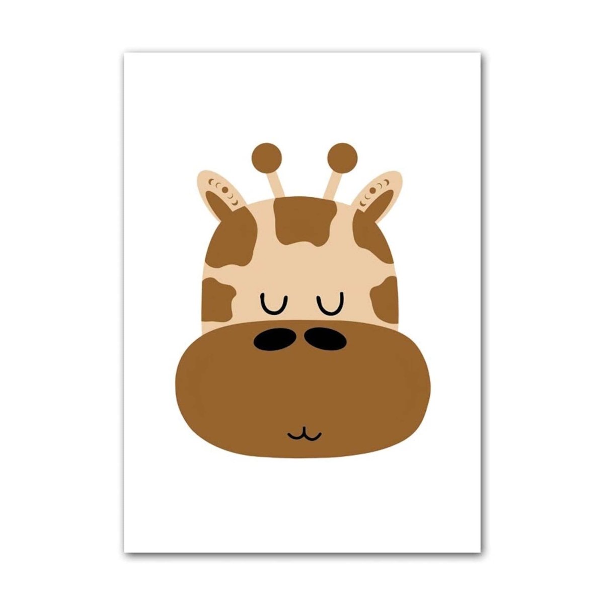 Poster Kinder Motive mit Löwen Tiger und Hakuna Matata als Deko Print ohne Rahmen - justgoodmood