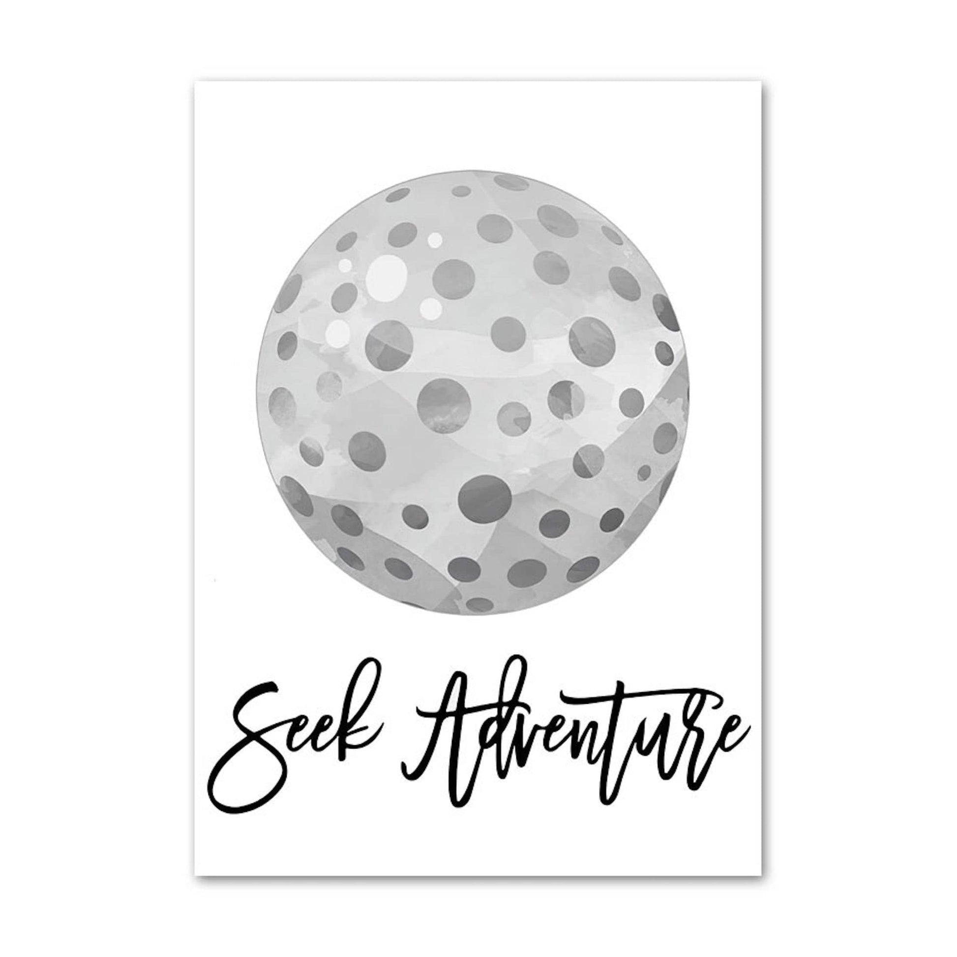 Poster Kinder Sportbälle Fußball Basketball Baseball Football Golfball und Eishockeypuck als Deko Print ohne Rahmen - justgoodmood