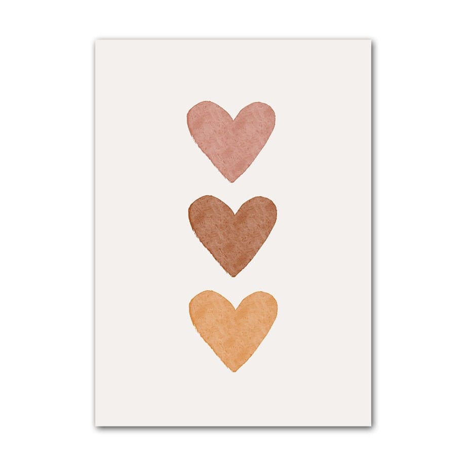 Poster Kinderzimmer Alpaka Regenbogen Kaktus Zeichentrick I Kinderzimmer Bilder I Wand Deko I Kunst Druck I Deko Print I ohne Rahmen - justgoodmood