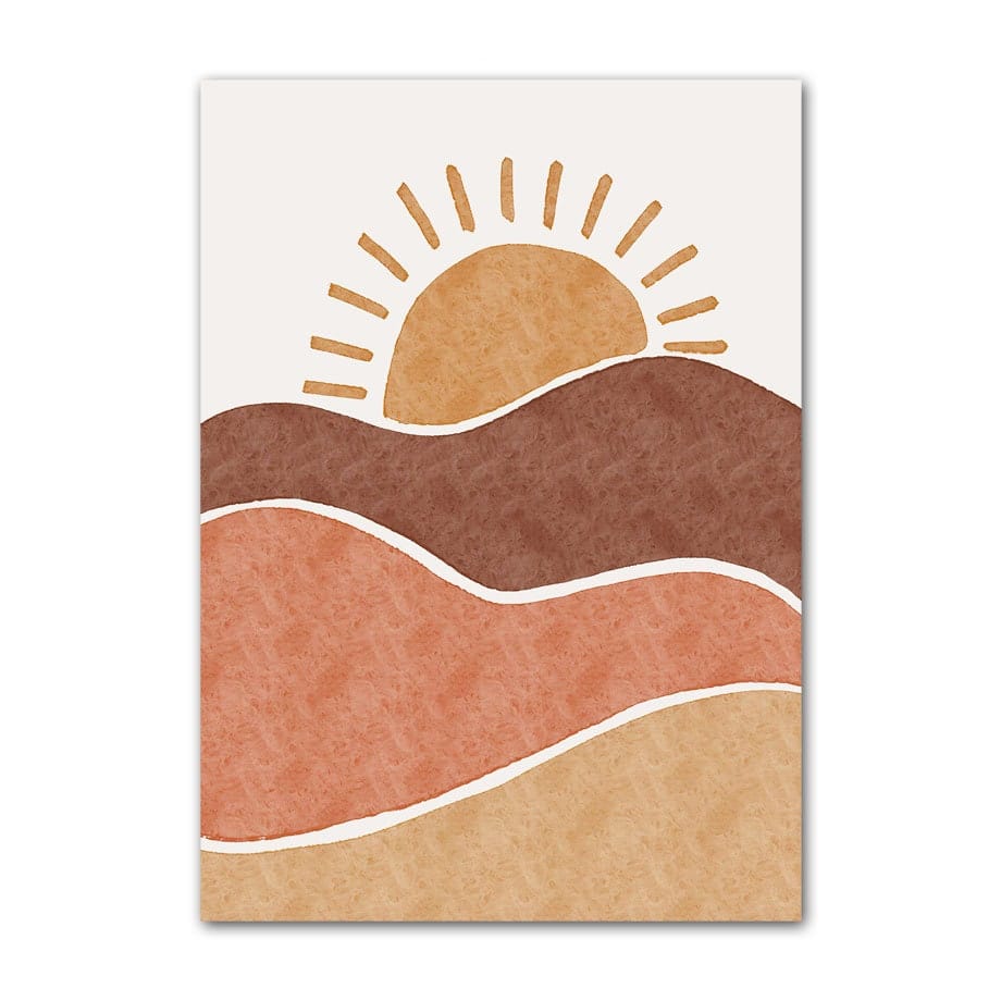 Poster Kinderzimmer Alpaka Regenbogen Kaktus Zeichentrick I Kinderzimmer Bilder I Wand Deko I Kunst Druck I Deko Print I ohne Rahmen - justgoodmood