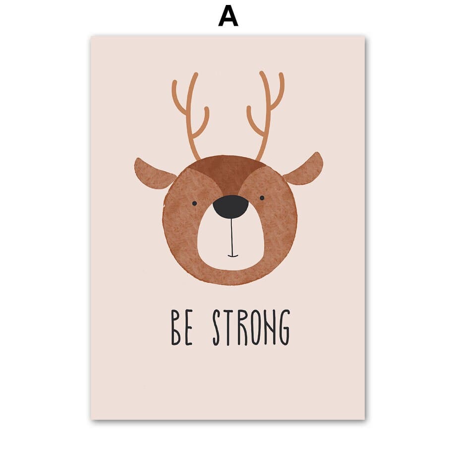 Poster Kinderzimmer Boho Sunshine Beige I Bilder Kinderzimmer & Spielzimmer I Deko Print ohne Rahmen | Bilder Set Kunstdruck - justgoodmood