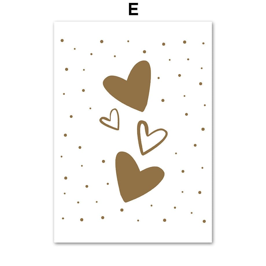 Poster Kinderzimmer Regenbogen Bär Elefant Sonne Boho I Kinderzimmer Bilder I Wand Deko I Kunst Druck I Deko Print I ohne Rahmen - justgoodmood
