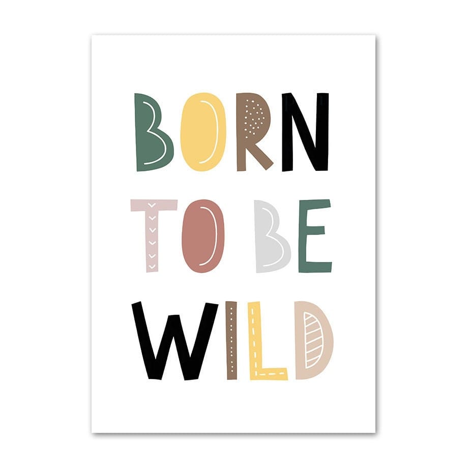 Poster Kinderzimmer Tiere Dschungel Wald I Name Personalisiert I Kinderzimmer Bilder I Wand Deko I Kunst Druck I Deko Print I ohne Rahmen - justgoodmood