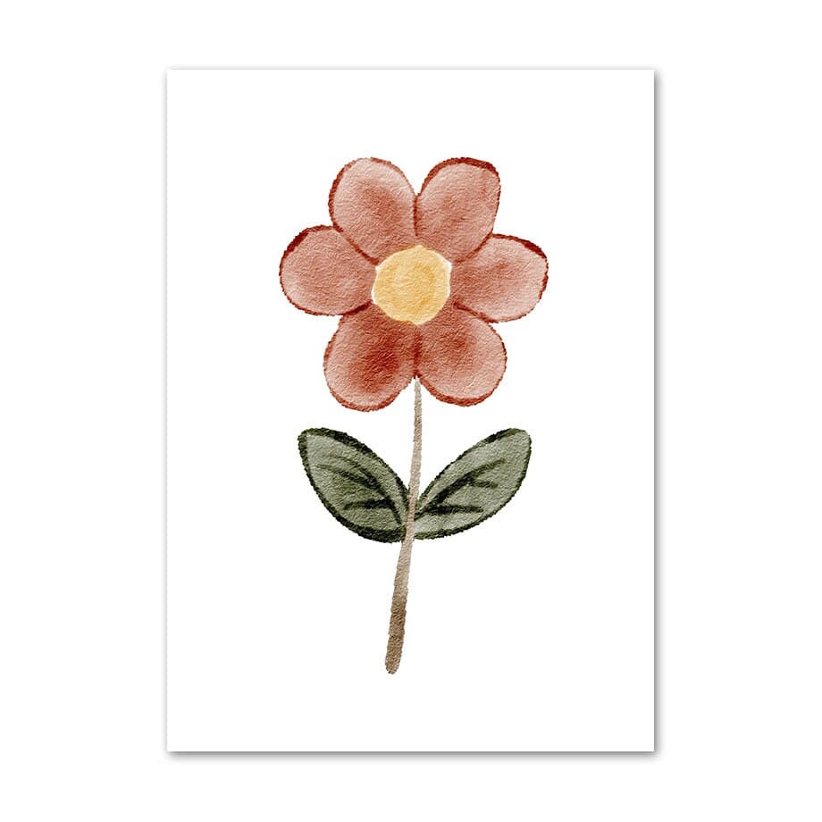 Poster Kinderzimmer Tiere Sonne Regenbogen I Kinderzimmer Bilder I Wand Deko I Kunst Druck I Deko Print I ohne Rahmen - justgoodmood