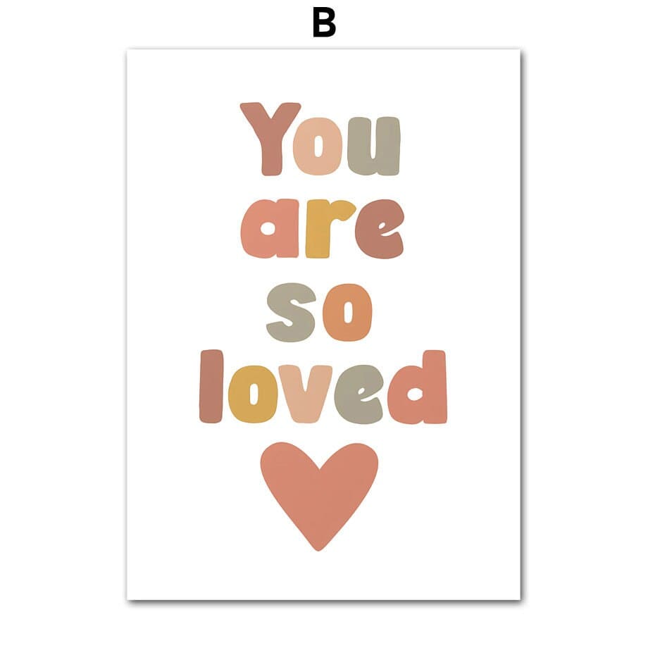 Poster Mädchen Power Sonne und Sterne als Deko Print ohne Rahmen - justgoodmood