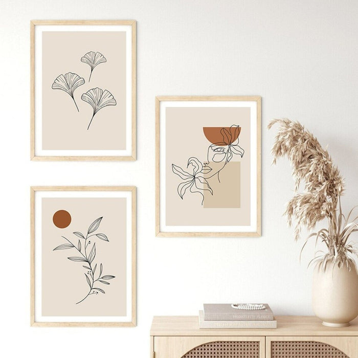 JUSTGOODMOOD Monstera Poster – Edle Baumwoll-Qualität