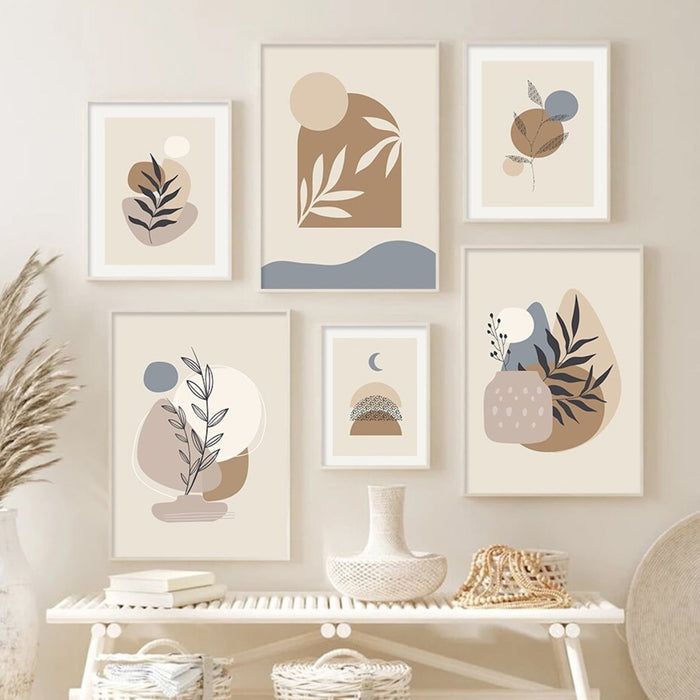 JUSTGOODMOOD Poster Pflanzen – Premium Wandbild