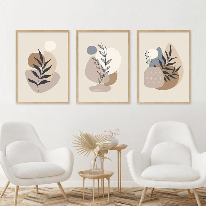 JUSTGOODMOOD Poster Pflanzen – Premium Wandbild