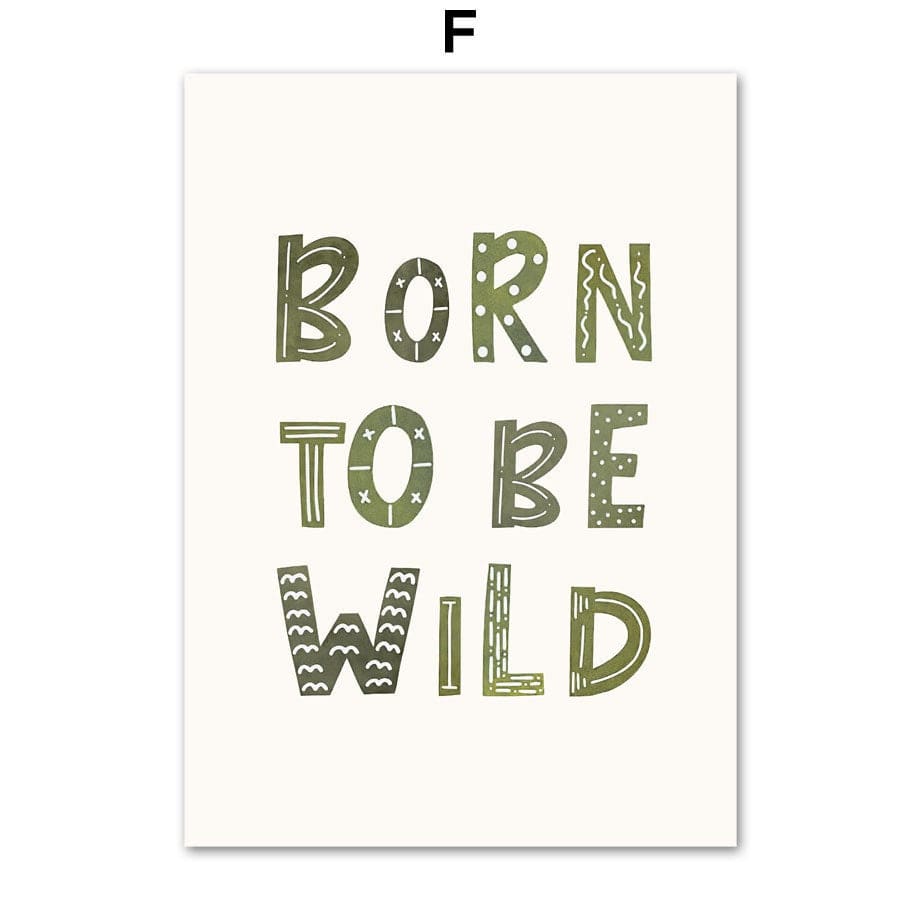 Poster Safari Hakuna Matata Löwe Personalisierter Name als Deko Print ohne Rahmen - justgoodmood