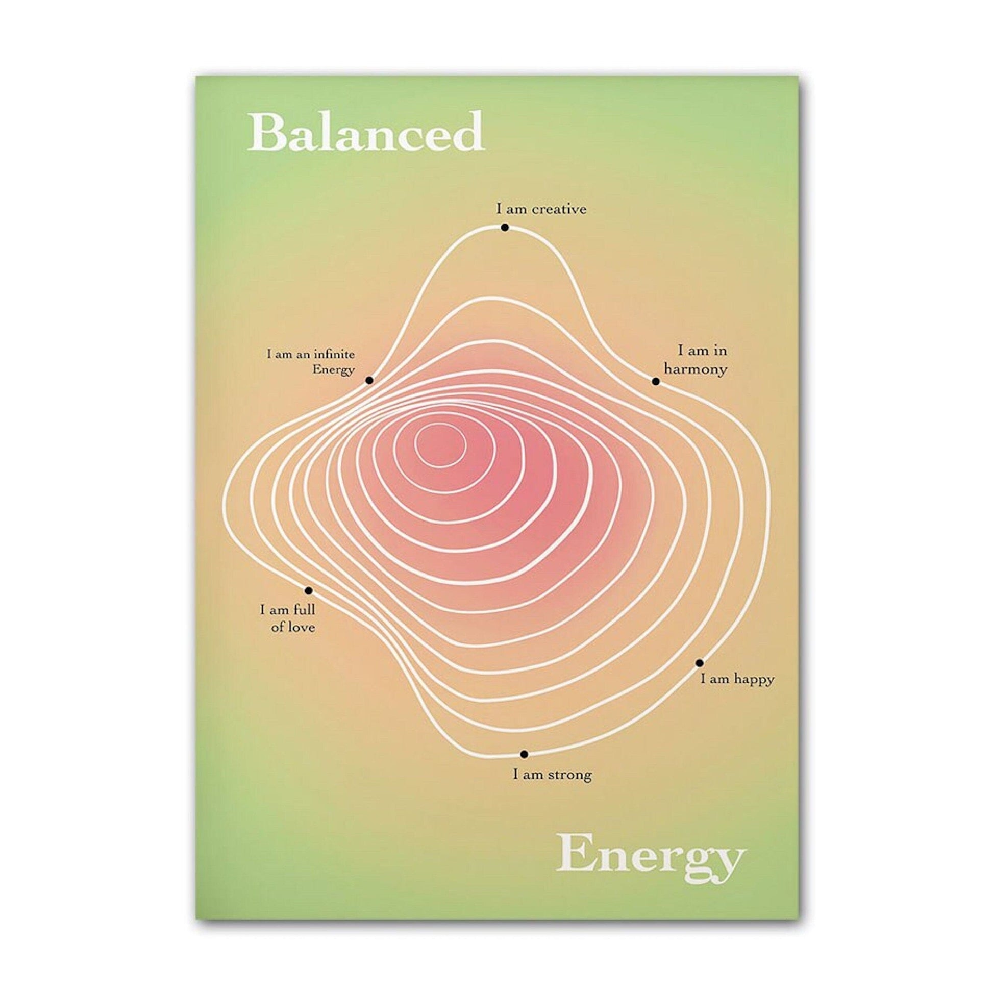 Poster Spirituelles Erwachen und vertraue dem Universum als Print ohne Rahmen - justgoodmood