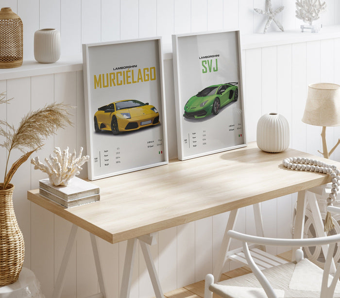 JUSTGOODMOOD Poster: Lamborghini & McLaren Edition