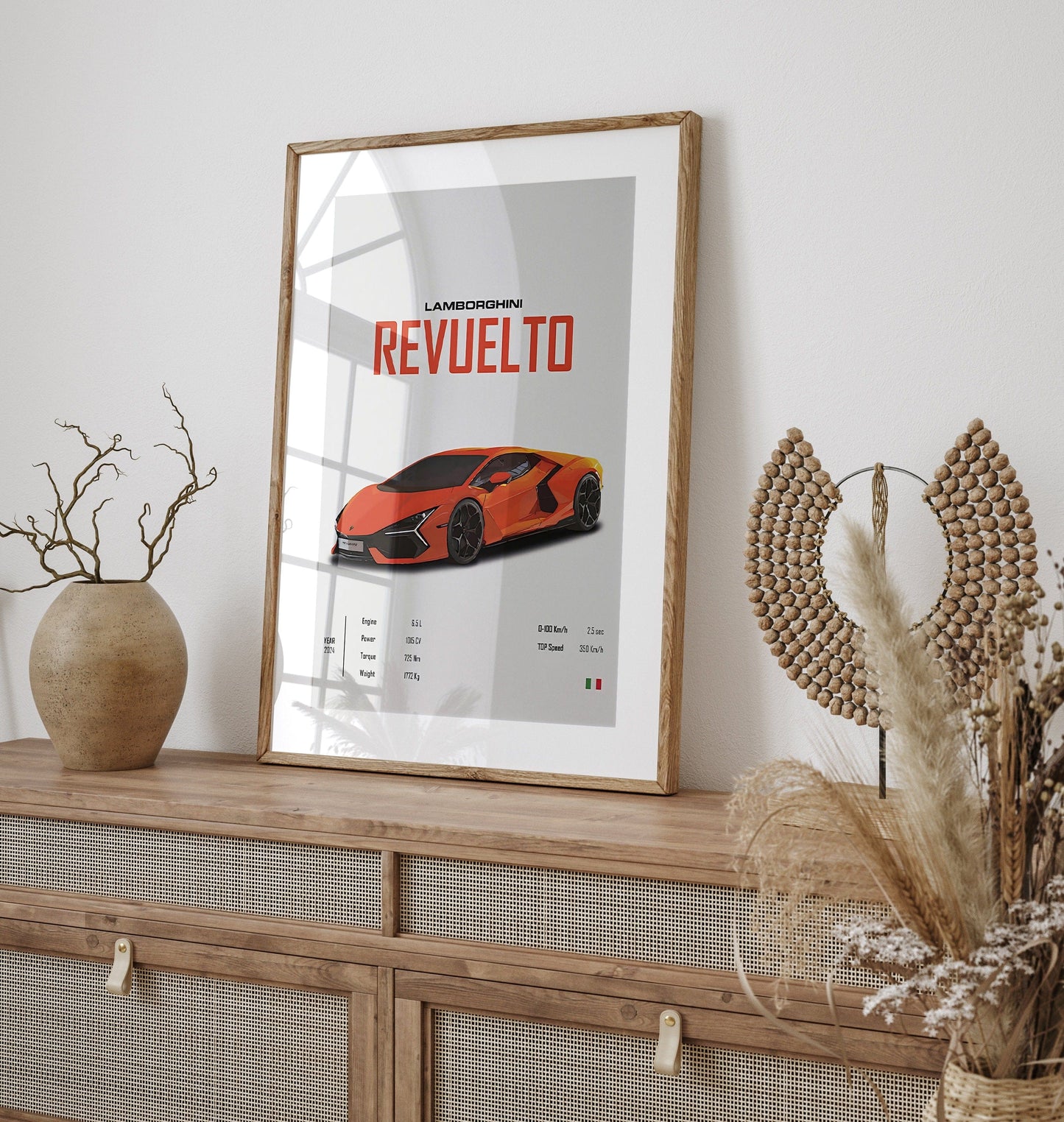 Poster Sportwagen Mclaren Lamborghini Porsche Klassiker Legenden I Geschenk für ihn I Wohnzimmmer & Büro I Wand Deko I Print ohne Rahmen - justgoodmood