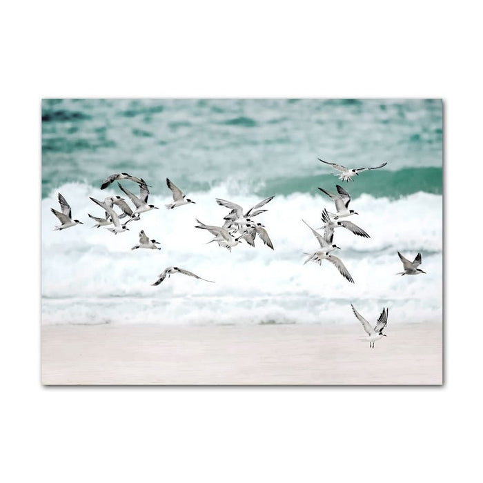 JUSTGOODMOOD Surfbrett Poster – Premium Wandbilder DE