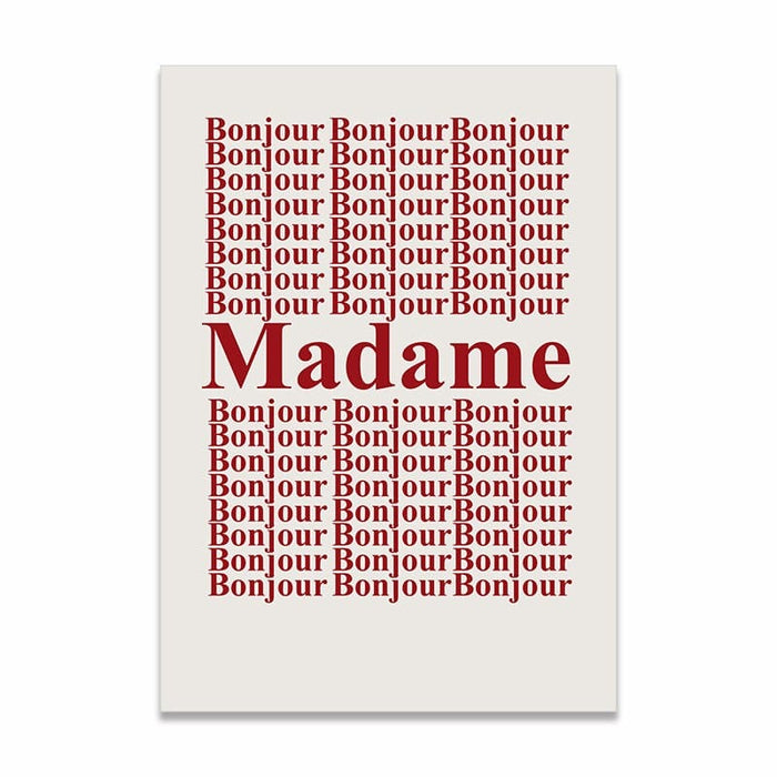 JUSTGOODMOOD Valentinstag Poster – Premium Baumwolle