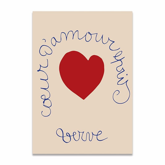 Poster Valentinstag Ich liebe Dich I Verschiedene Wege zu sagen ich liebe Dich I Deko Print ohne Rahmen - justgoodmood