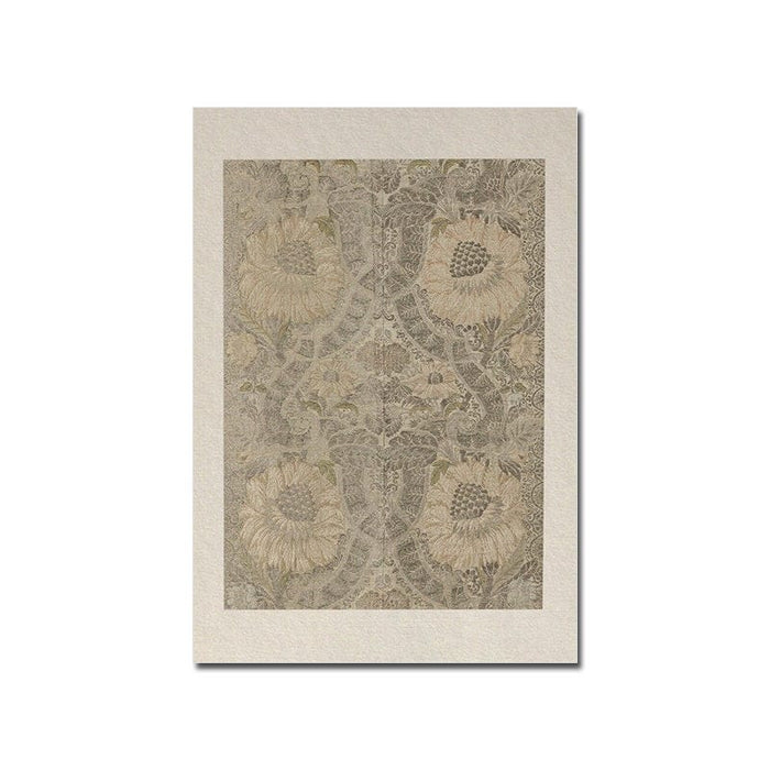 JUSTGOODMOOD Poster Frühling – Exklusives Baumwoll-Canvas