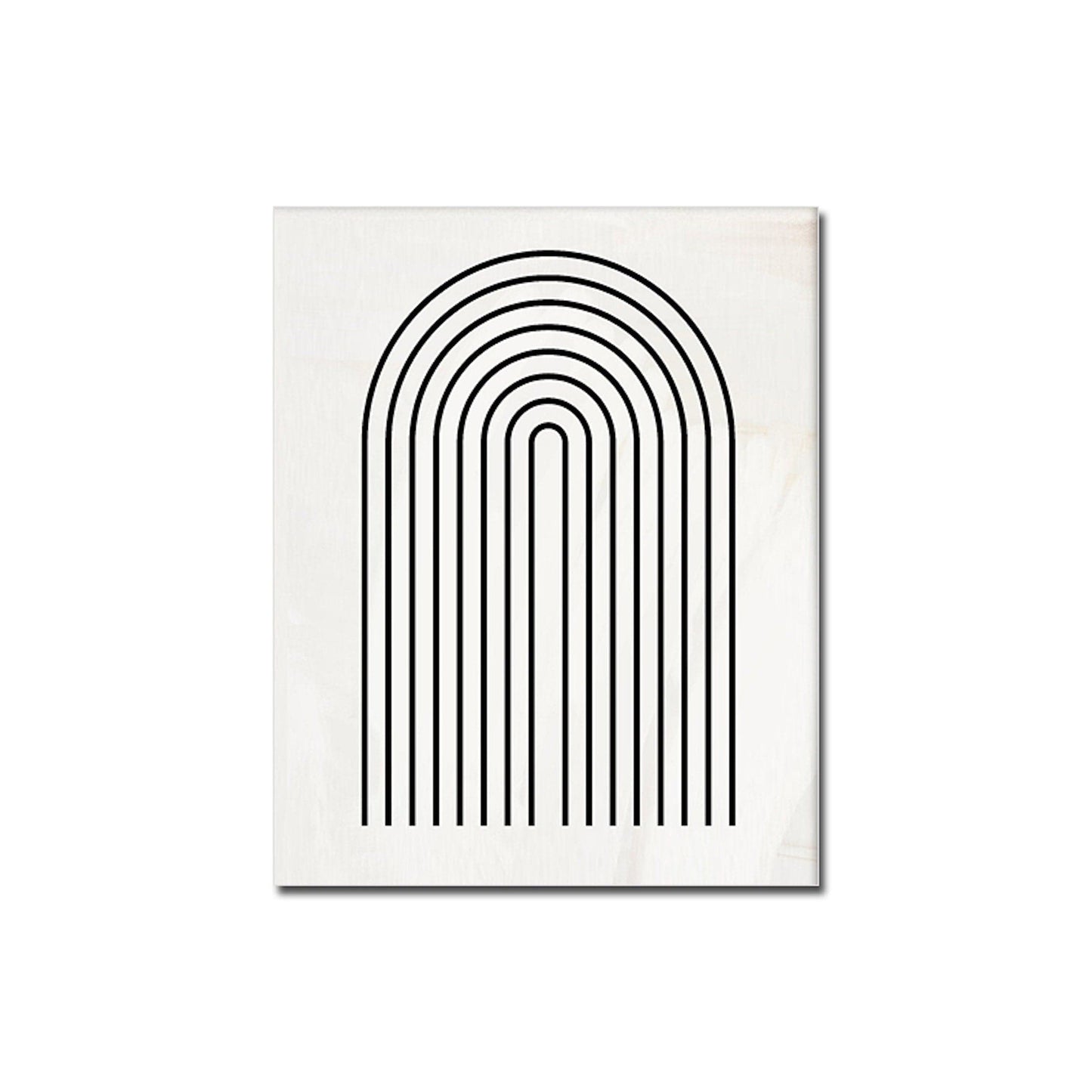 Poster Vintage Schwarz Beige Bogen Abstrakt | Bilder Wohnzimmer | Wandbilder Schlafzimmer | Deko Print ohne Rahmen | Bilder Set Kunstdruck - justgoodmood