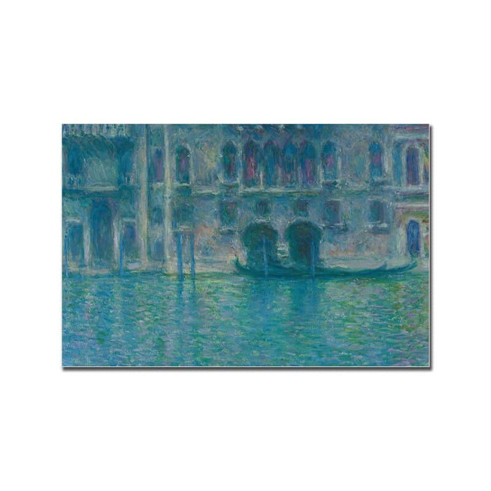 JUSTGOODMOOD Vintage Venedig Poster aus Baumwolle