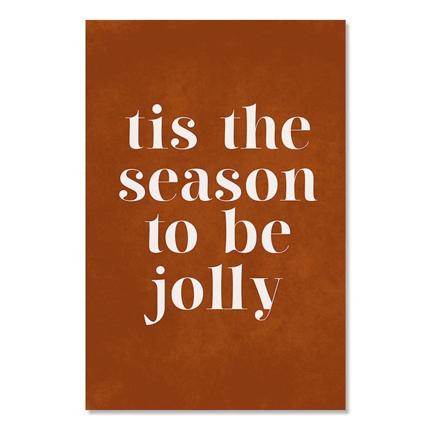 Poster Weihnachtskugel Schneemann Spruch I Wohnkultur| Bilder Wohnzimmer | Wandbilder Schlafzimmer | Deko Print ohne Rahmen | Bilder Set - justgoodmood