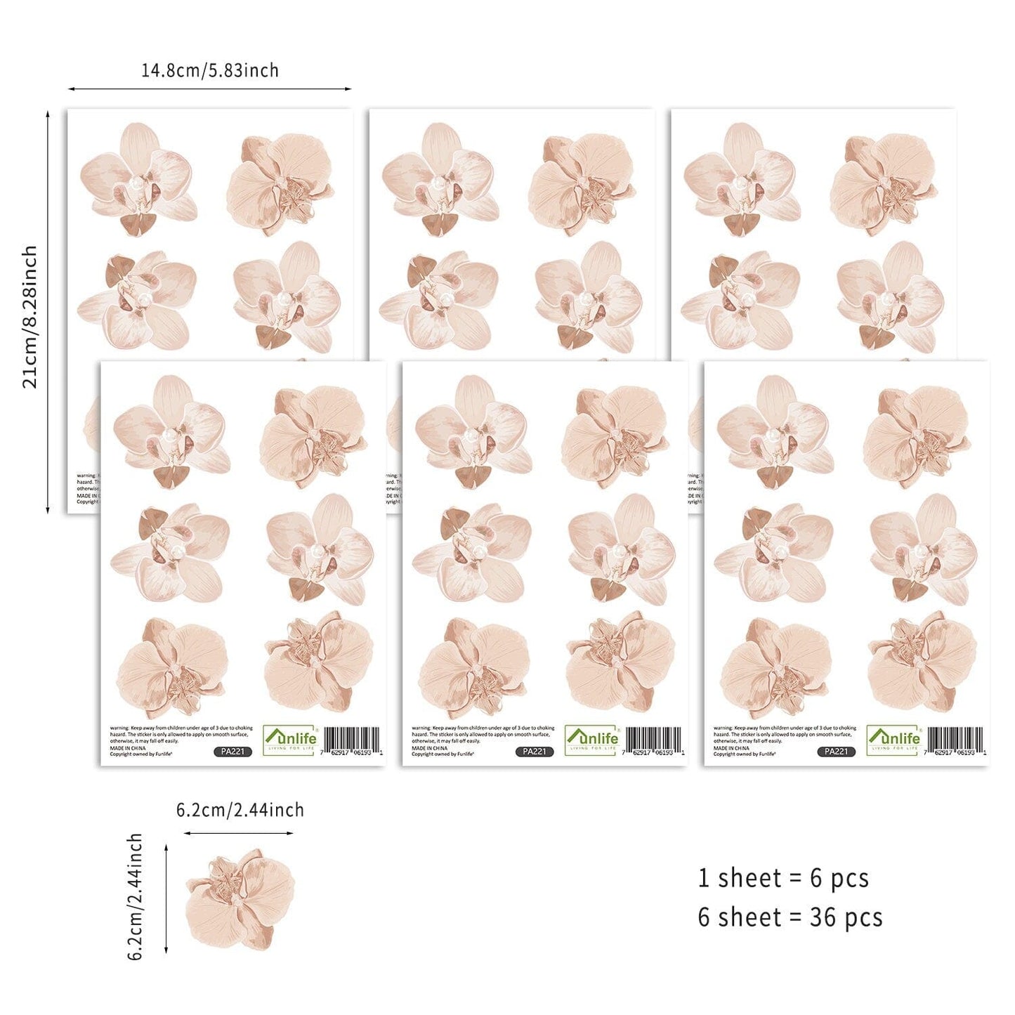 Wand Sticker Deko Aufkleber I Kinderzimmer Babyzimmer Spielzimmer I Boho Stil I Sticker Set - justgoodmood